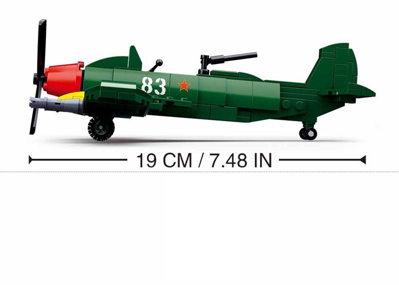 WW2 Ilyushin Il-2 Shturmovik Small - 170 Pieces