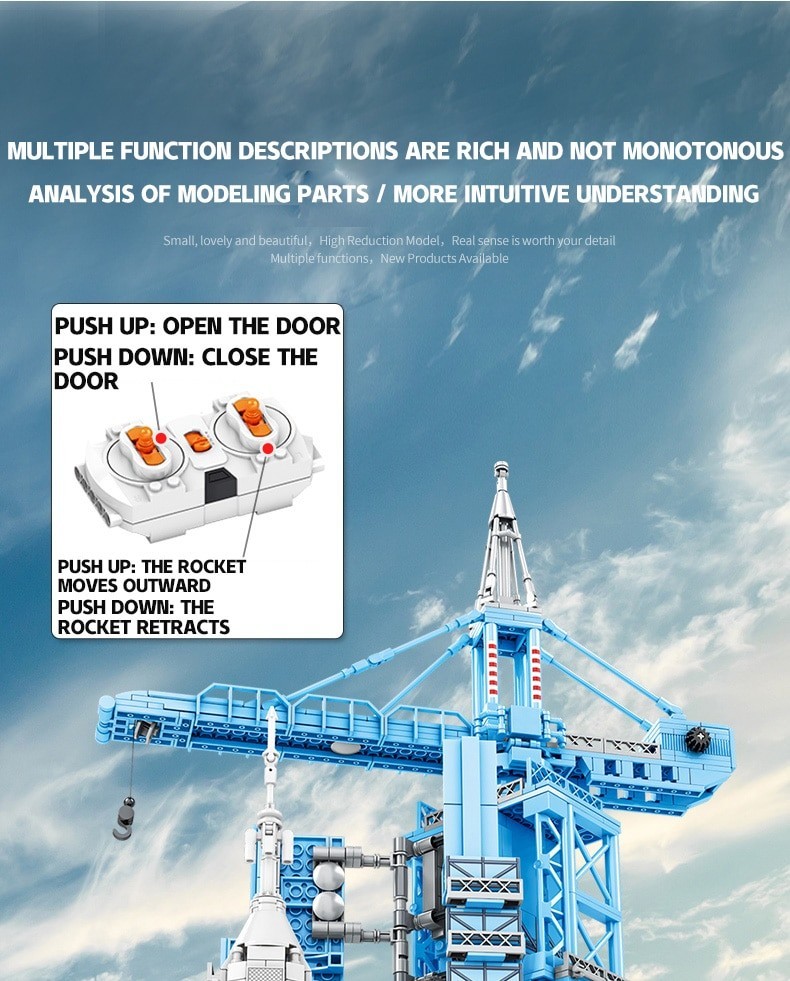 Jiuquan Satellite Launch Center RC - 2152 Pieces