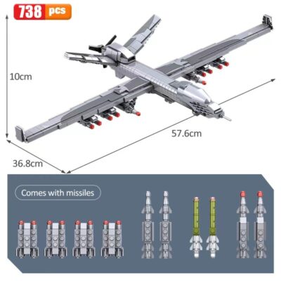 CAIG Wing Loong II UAV - 738 Pieces