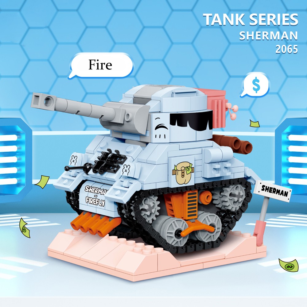 World War 2 Tanks - BrickArmyToys