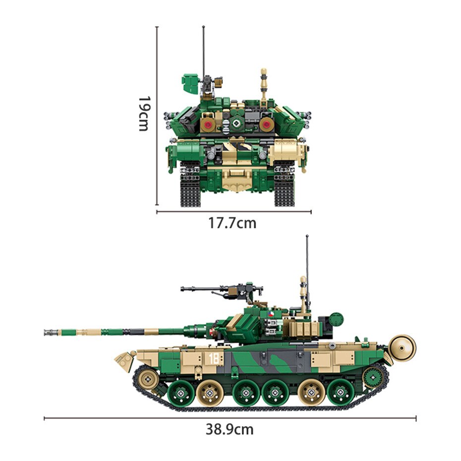 Russian T-90 MBT - 1773 Pieces
