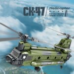 US CH-47 Chinook Transport Helicopter – 1622 Pieces
