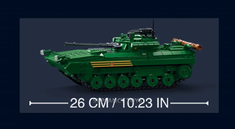 Russian BMP-2M IFV - 738 Pieces
