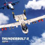 Mini A-10 Thunderbolt II – 323 Pieces