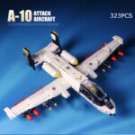 Mini A-10 Thunderbolt II – 323 Pieces