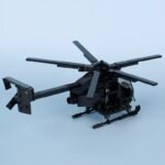 Mini MH-6 Litlle Bird – 202 Pieces