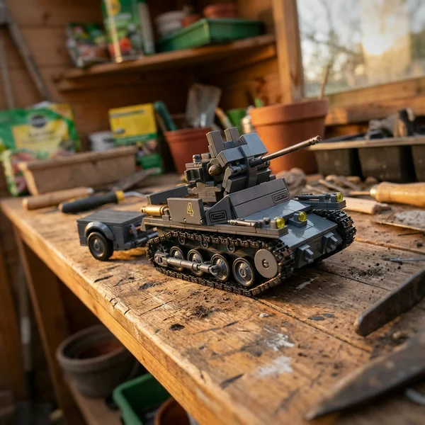 Flakpanzer I - 675 Pieces Flakpanzer I - 675 Pieces