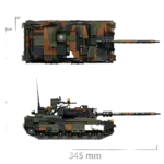 Leopard 2A6 Tank – 903 Pieces