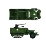 M16 half-track – 486 Pieces