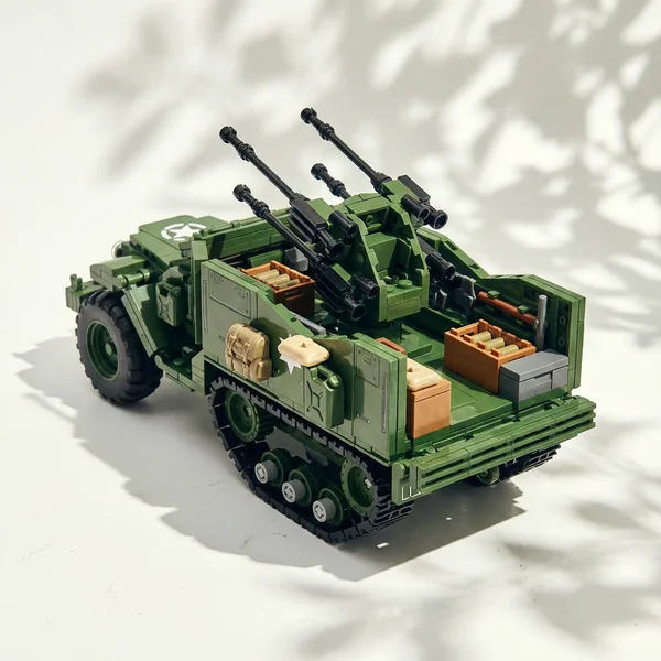 M16 half-track - 486 Pieces M16 half-track - 486 Pieces