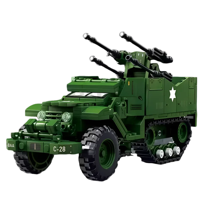 M16 half-track – 486 Pieces M16 half-track – 486 Pieces