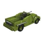 M3A1 Scout Car – 300 Pieces