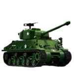 M4 Sherman Tank – 1682 Pieces